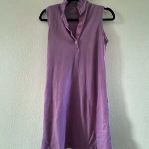 Peter Millar Lavender Sleeveless Mini Dress
